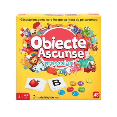 Joc de societate, AS Company, Obiecte ascunse, Prescolari