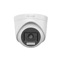 Camera supraveghere Dome cu iluminare duala Hikvision Hilook THC-T157-LPS(2.8MM), 5 MP, 2.8 mm, IR/Lumina alba 20 metri, microfon