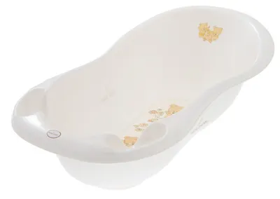 Cadita copii Tega Baby Lux Bear 102 cm Alb