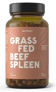 Grass Fed Beef Spleen, 240 capsule, Nutriest