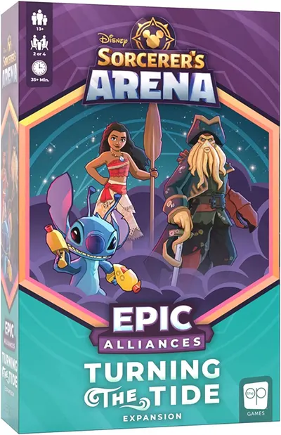 Extensie de joc de societate Disney Sorcerer's Arena: Epic Alliances - Turning the Tide