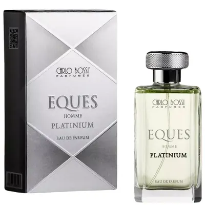 Apa de parfum pentru barbati Eques Platinium, Carlo Bossi | 100 ml