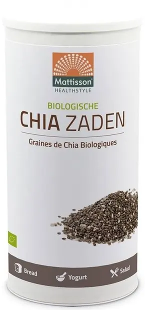 Mattisson Healthstyle Semințe organice de chia, 1 kg