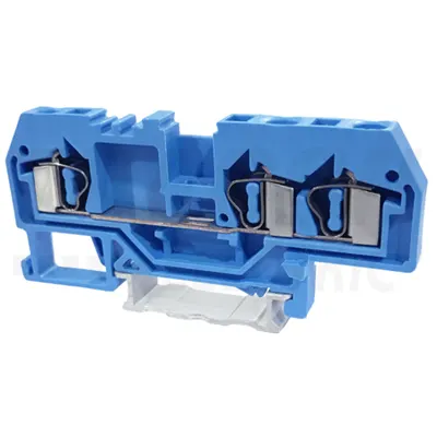 Clema sir industriala de nul,cu arc, pe sina, albastru TSKC4/3-K 800V 32A 0.08-4 mm2 3P