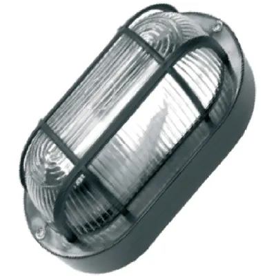 Plafoniera 1x max 60W, E27/IP44/ Negru, 2603A
