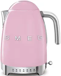 Fierbător electric Smeg - KLF04PKEU, 2400W, 1.7l, roz