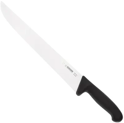 Cuțit de măcelar cu lamă dreaptă și îngustă Giesser - 30 cm