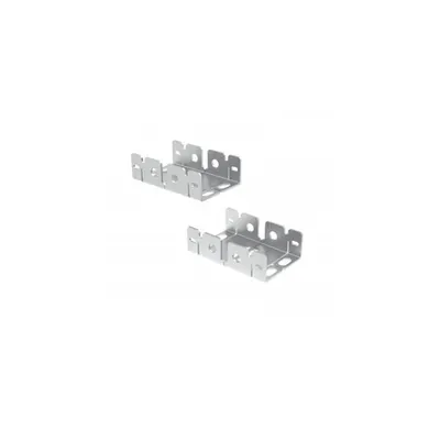 Set of 2 fixing brackets to mount and fix plates on the functional uprights of chassis