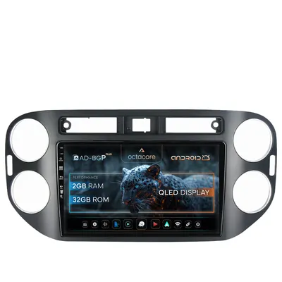 Navigatie Volkswagen Tiguan (2010-2016), Android, P-Octacore 2GB RAM + 32GB ROM, 9 Inch - AD-BGP9002+AD-BGRKIT035-1016