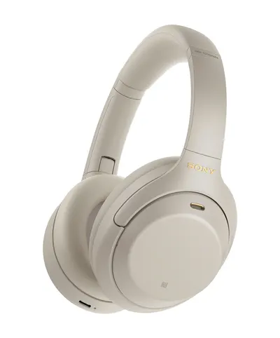Căști wireless Sony - WH-1000XM4, ANC, argintii