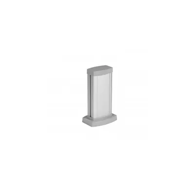 Mini coloana - 1 compartiment - inaltime 0.30 m - aluminiu body and capacs - aluminiu finish