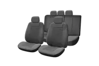 Set huse scaun Lux negru UMB4