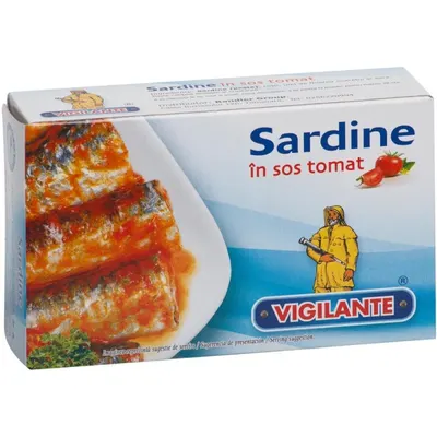 Sardine in Sos Tomat, Vigilante, 120 g