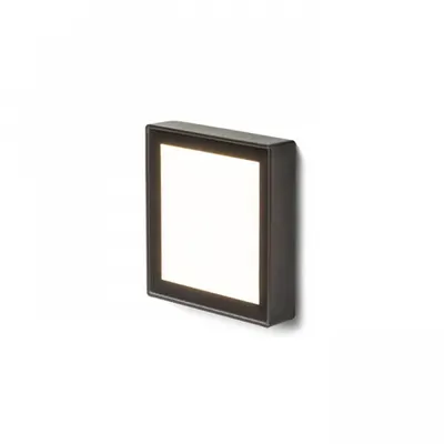 DEJAVU SQ 9 corp de iluminat incastrat negru 230V LED 3.5W IP65 3000K