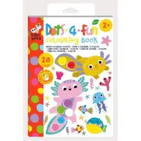 Carte de colorat Dots4Fun - Axolotl
