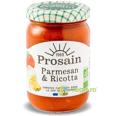 Sos de Rosii cu Ricotta si Parmezan Ecologic/Bio 200g