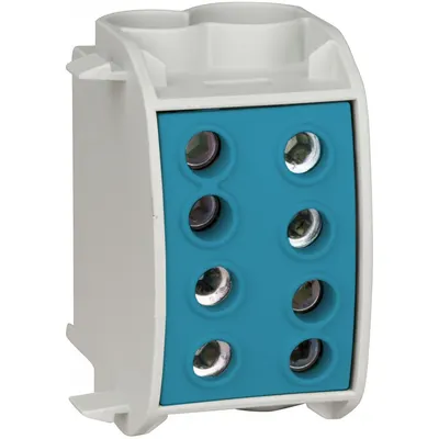 Clema de derivatie Cu-Al 70mmp 1P izolata Schrack IKA26320 / 080310-X-3 albastra