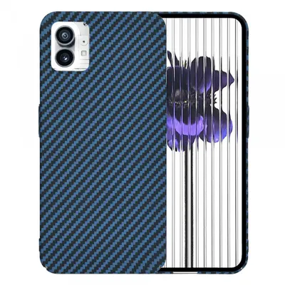 Husa pentru Nothing Phone (1), Techsuit, Carbonite FiberShell, Turcoaz