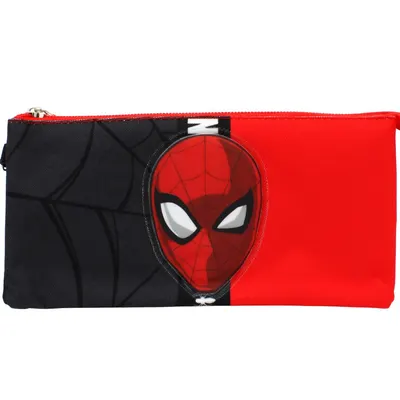 Penar cu 3 compartimente, model Spiderman, brand Cerda