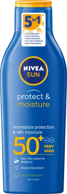 Nivea Sun Loțiune de protecție solară , SPF50+, 200 ml