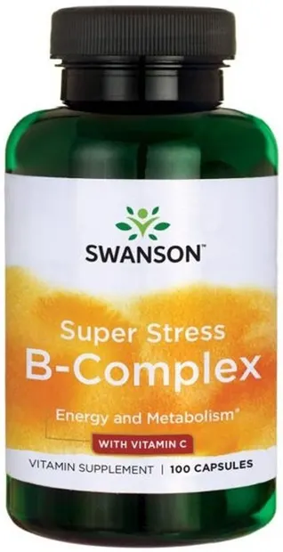 Super Stress B-Complex, 100 capsule, Swanson