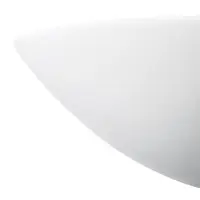Lampa iluminat perete Radius Ceramic Wall Washer White Unglazed