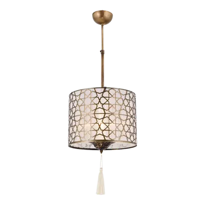 Erba Pendul 1xe27 Auriu Antic