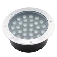 Spot pardoseala din inox LED 27W lumina naturala