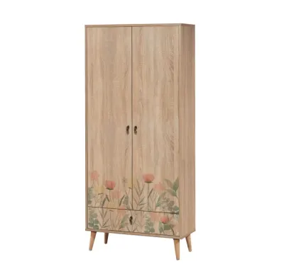 Dulap CITY GARDROP TULIP, multicolor, 80x45x190 cm