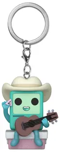 Breloc Funko Pocket POP! Animation: Adventure Time - Cowboy BMO (with Guitar)