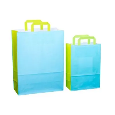 Sacosa cadou din hartie - Primavara vara (S - 22 x 10.5 x 32cm, 70g)