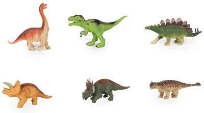 Set de figurine Rappa - Dinozaurii , 6 buc. , 7-10 cm