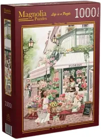 Puzzle Magnolia din 1000 piese - Florărie