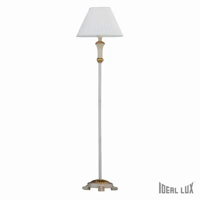 lampa de podea Firenze mica, 1 bec, dulie E27, D:420 mm, H:1650 mm, Alb