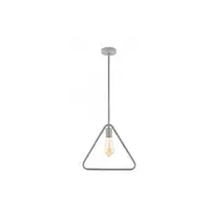Lampa tavan - Ceiling fixture GIJA,2751, triangle,AC220-240V,50/60Hz,1*E27,max.40W,IP20,38cm x 10cm ,single, grey