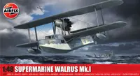 Model asamblat Airfix Militar : Avioane - Avion de luptă britanic Supermarine Walrus Mk.I - New tool