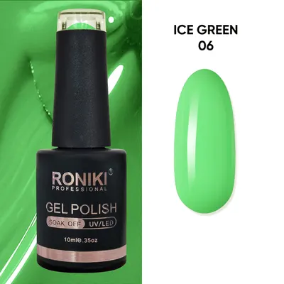 Oja Semipermanenta Roniki Ice Green 06