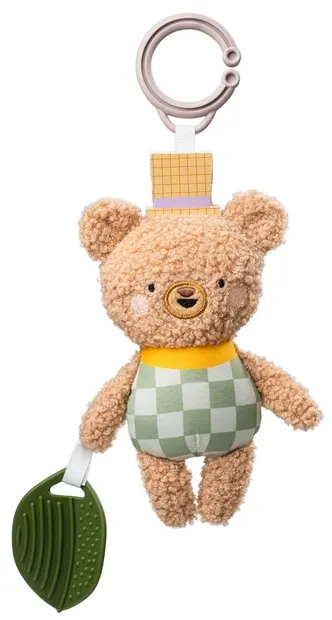 Zornăitoare și jucărie de dentiție moi pentru bebeluși Taf Toys - Brandon Ursul