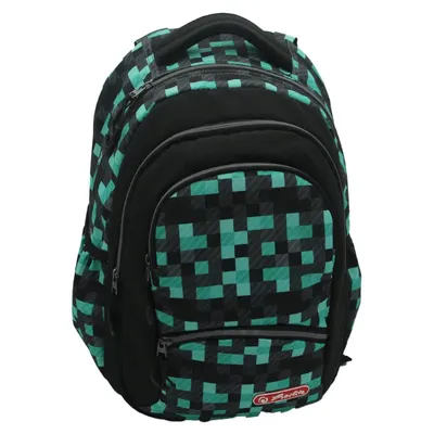 Rucsac Zipper Pro, 43x29x22 cm, Pixel, 2025, Herlitz