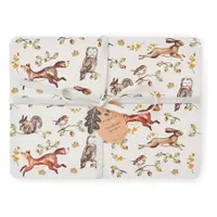 Suporturi pentru farfurii 4 buc. din plută 21x29 cm Forest Fable – Cooksmart ®