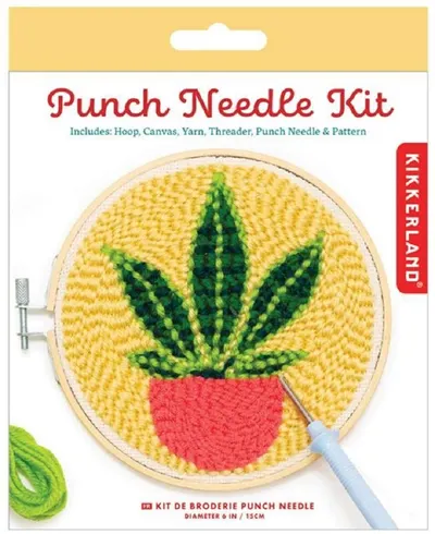 Kit de broderie Kikkerland - Plantă în ghiveci