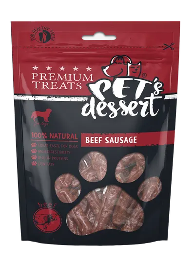 Pet s Desert Dog Beef Sausage 80 Gr LSS-09