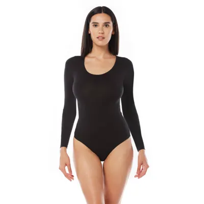 Body dama decoltat BD05 (BD07) NEGRU, Uniconf | marimea S