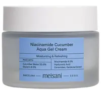 Meisani Cremă hidratantă pentru față Niacinamide Cucumber, 50 ml
