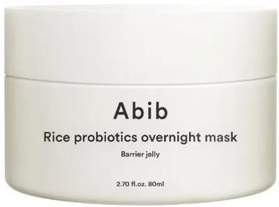 Abib Mască de noapte cu probiotice din orez Barrier Jelly, 80 ml