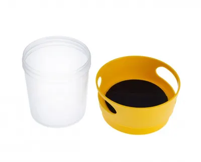 Recipient pentru gustari cu capac BabyJem Apricot