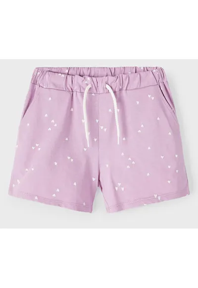 Pantaloni de trening scurti cu snur in talie