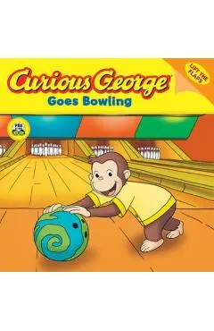 Curious George Goes Bowling (Cgtv Lift-The-Flap 8x8)