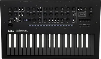 Sintezator analogic Korg - Minilogue XD, negru