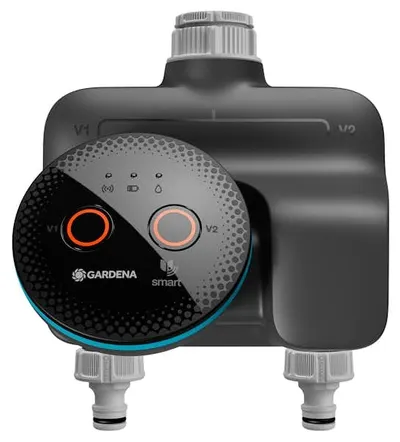 Calculator inteligent pentru irigare Gardena - Smart Dual Water Control, 2 zone, 3/4''